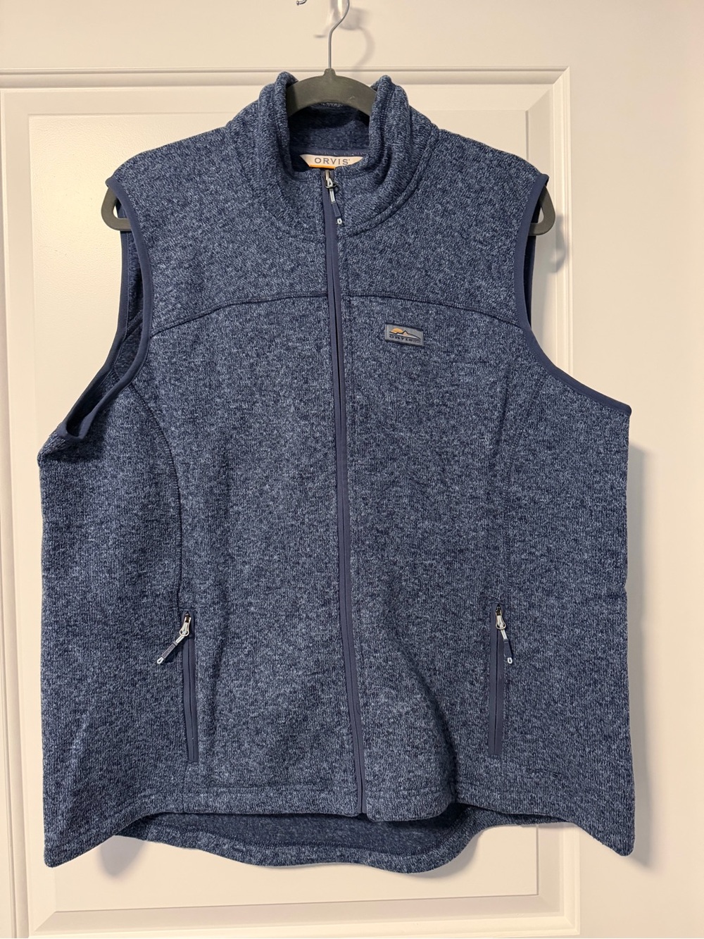 Orvis: women’s R65 Fleece Sweater Vest XL Dark Blue